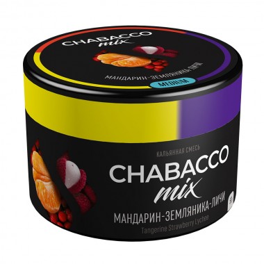 Chabacco MIX Tangerine Strawberry Lychee Medium 50 гр