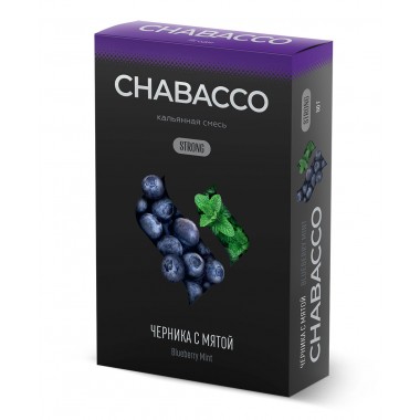 Chabacco Blueberry Mint Strong 50 гр 