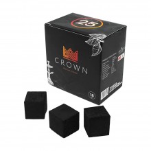Уголь кокосовый Crown упаковка 25мм 18шт