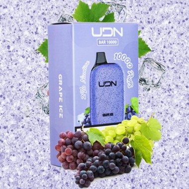 UDN BAR Grape Ice 10000 затяжек
